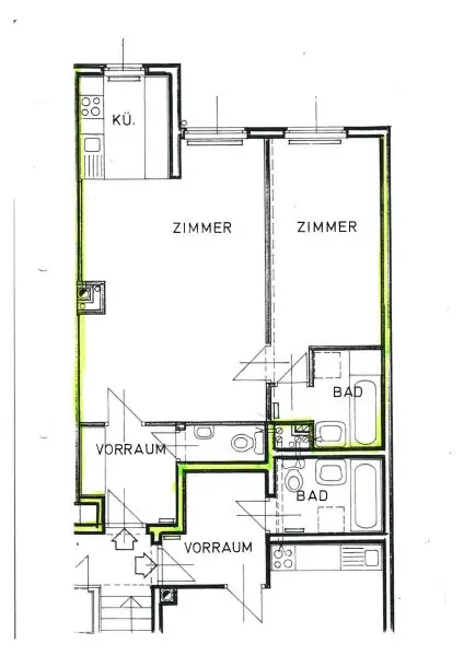Bezaubernde 2-Zimmer-Wohnung mit KFZ-Stellplatz in Top-Lage des 4. Bezirks