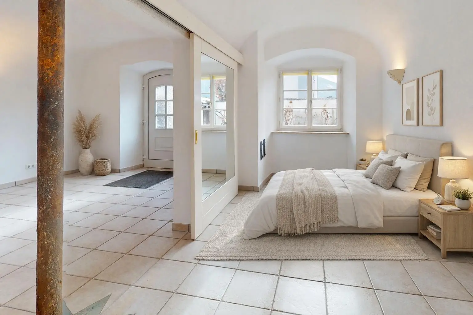 Wohnung - Schlafzimmer Visualisierung