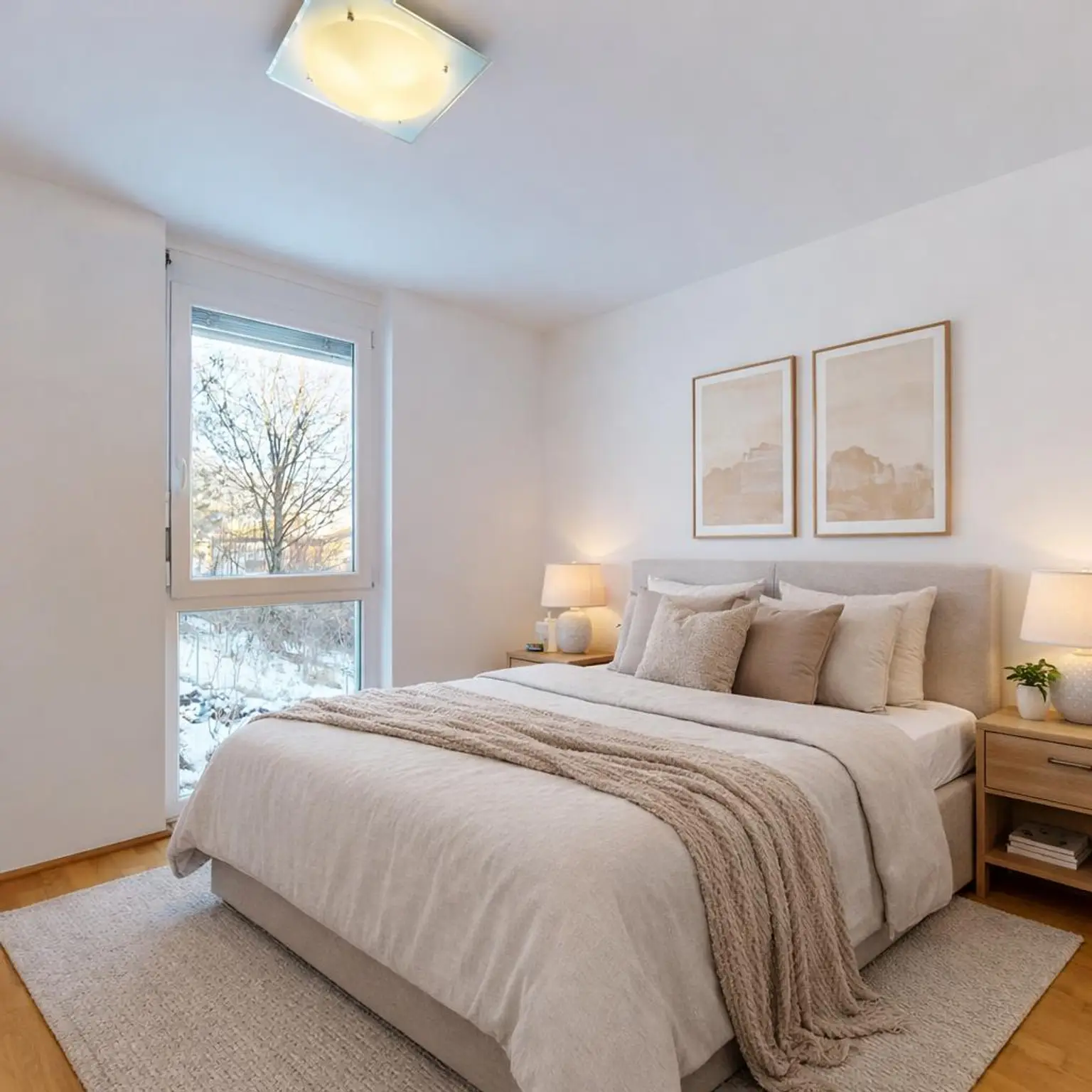 Wohnung - Schlafzimmer I Visualisierung