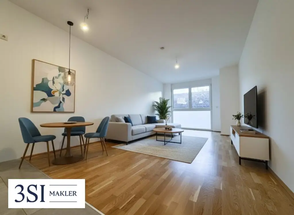 Erstbezug in Stammersdorf – Stilvolle 2-Zimmer-Wohnung in absolut ruhiger Lage