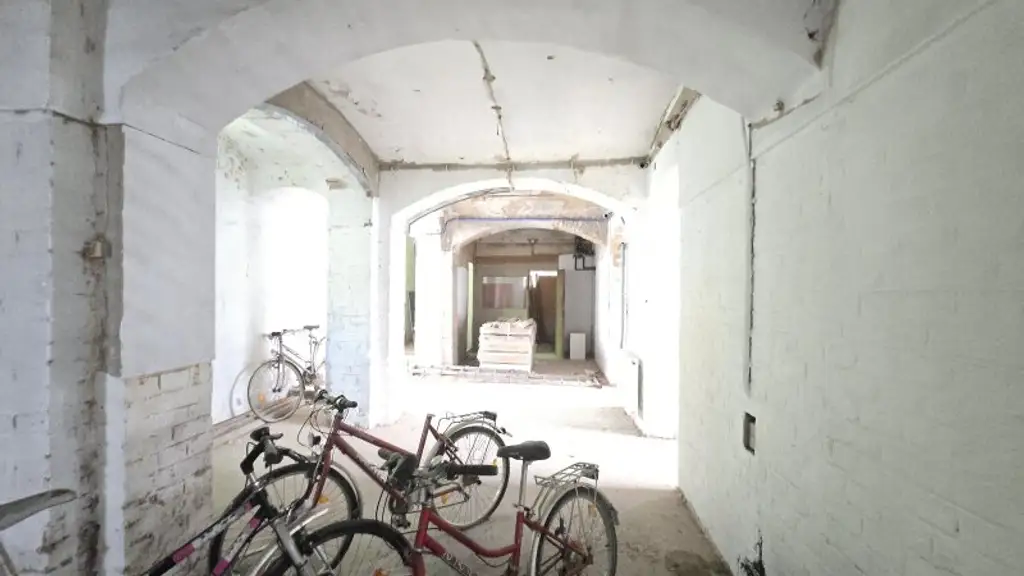 Innenhof Werkstätte Immobilie