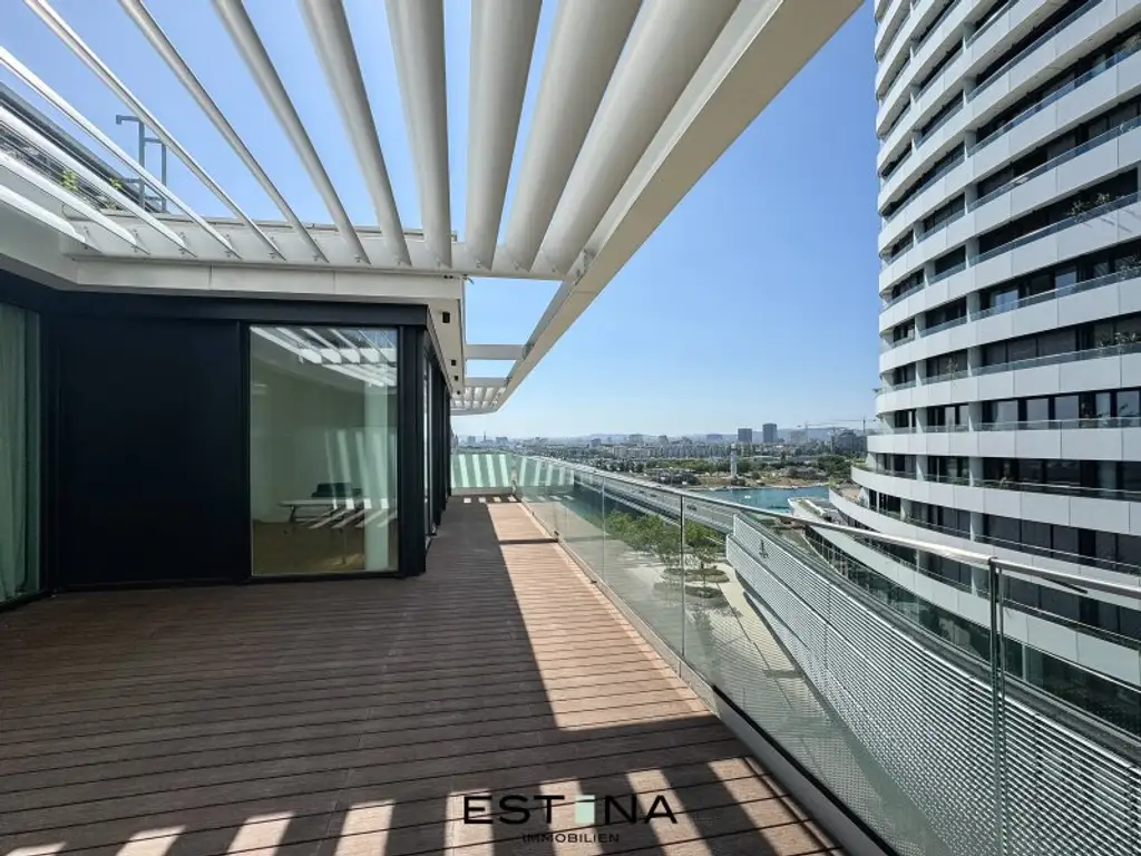 Familientraum mit Blick über Wien - Neubauwohnung Nähe "UNO City"