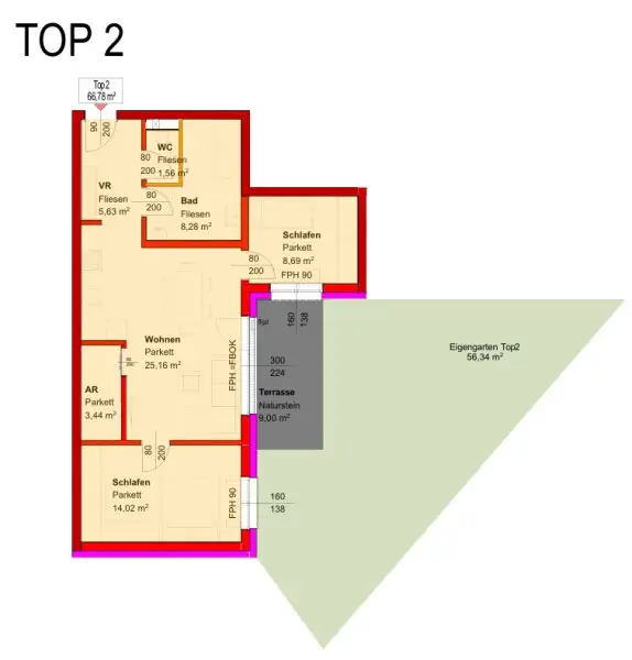 **VERKAUFT**: Provisionsfrei: Traumhafte 3-Zimmer-Wohnung mit Garten in Ansfelden/Nettingsdorf!