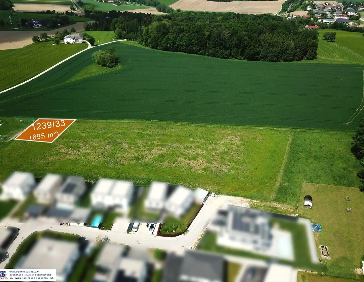 Baugrundstücke in Katsdorf / Ruhstetten - sonnige Lage, ideal für 1-3 Wohneinheiten je Parzelle
