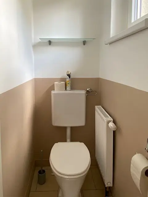 WC im Erdgeschoß