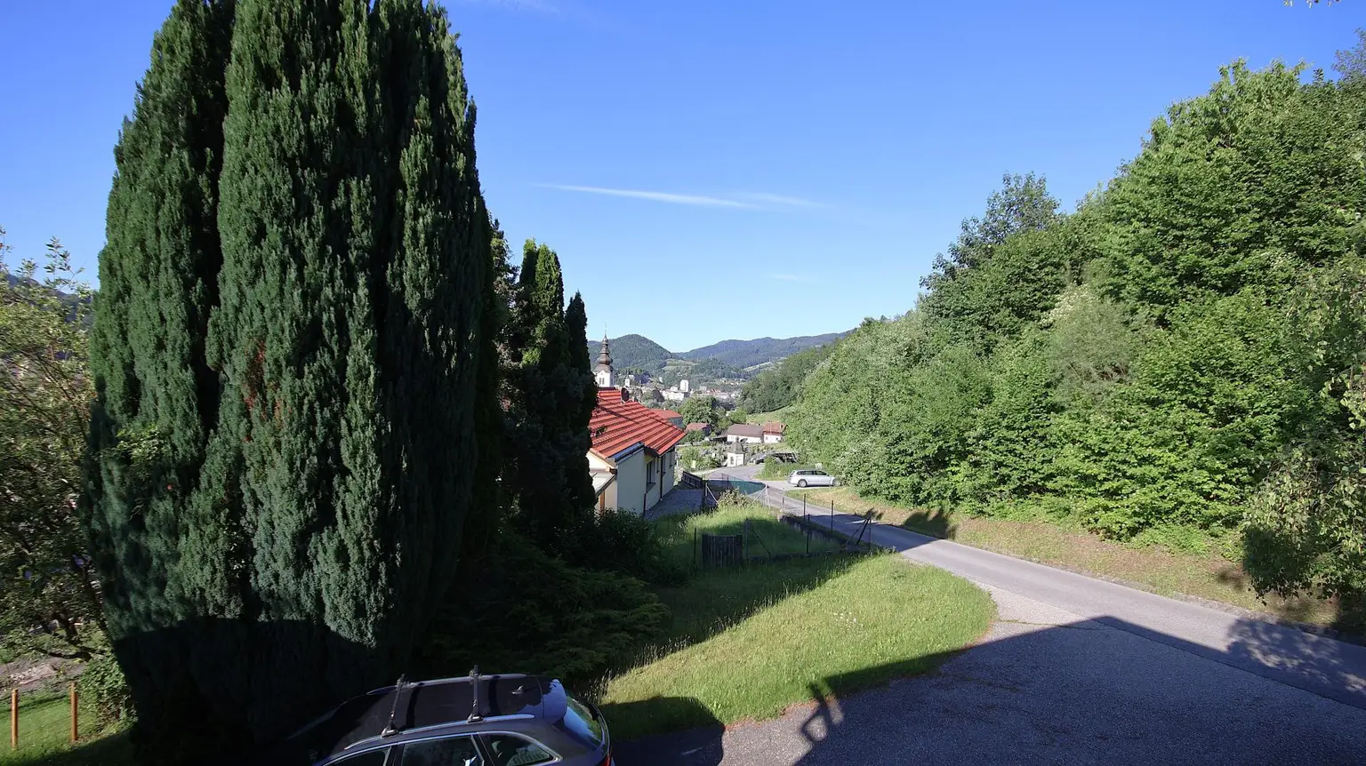 Zufahrtstraße