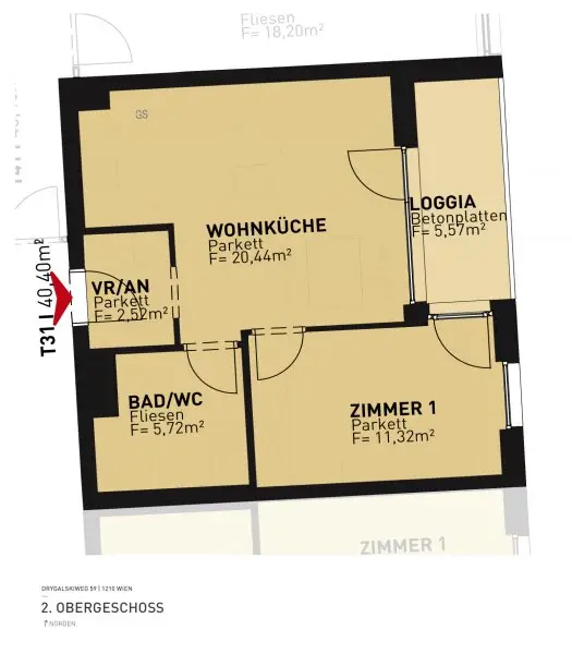 Grundriss: Drygalskiweg 59