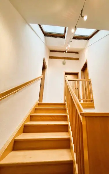 Heller Stiegenaufgang