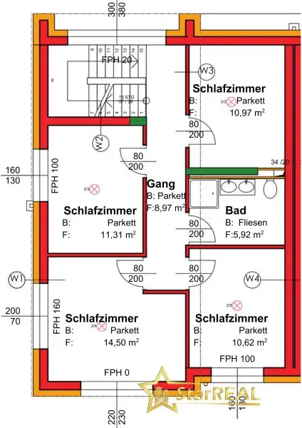 Haus 2 OBERGESCHOSS
