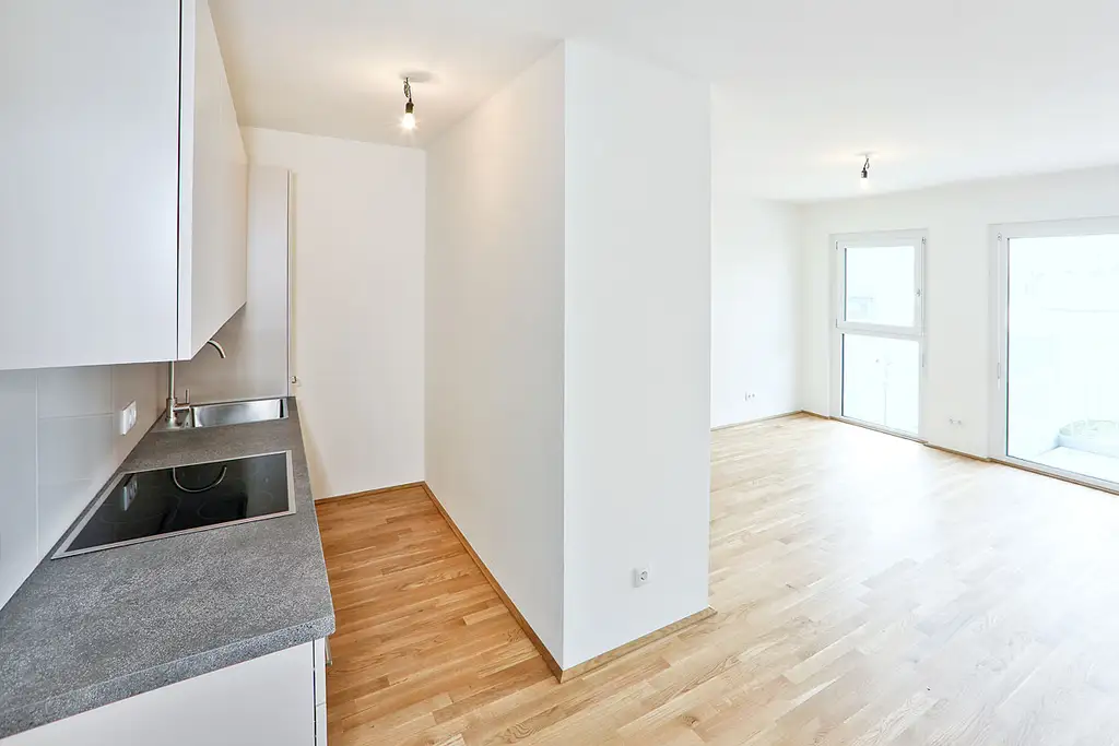 Perfekter Schnitt ! 1-Zimmer-Wohnung im Herzen Wiens mit Fußbodenkühlung!