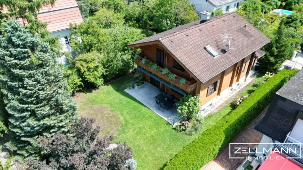 Wohnen in seiner schönsten Form: Chalet-Flair & Ruheoase im Grünen Hietzing | ZELLMANN IMMOBILIEN