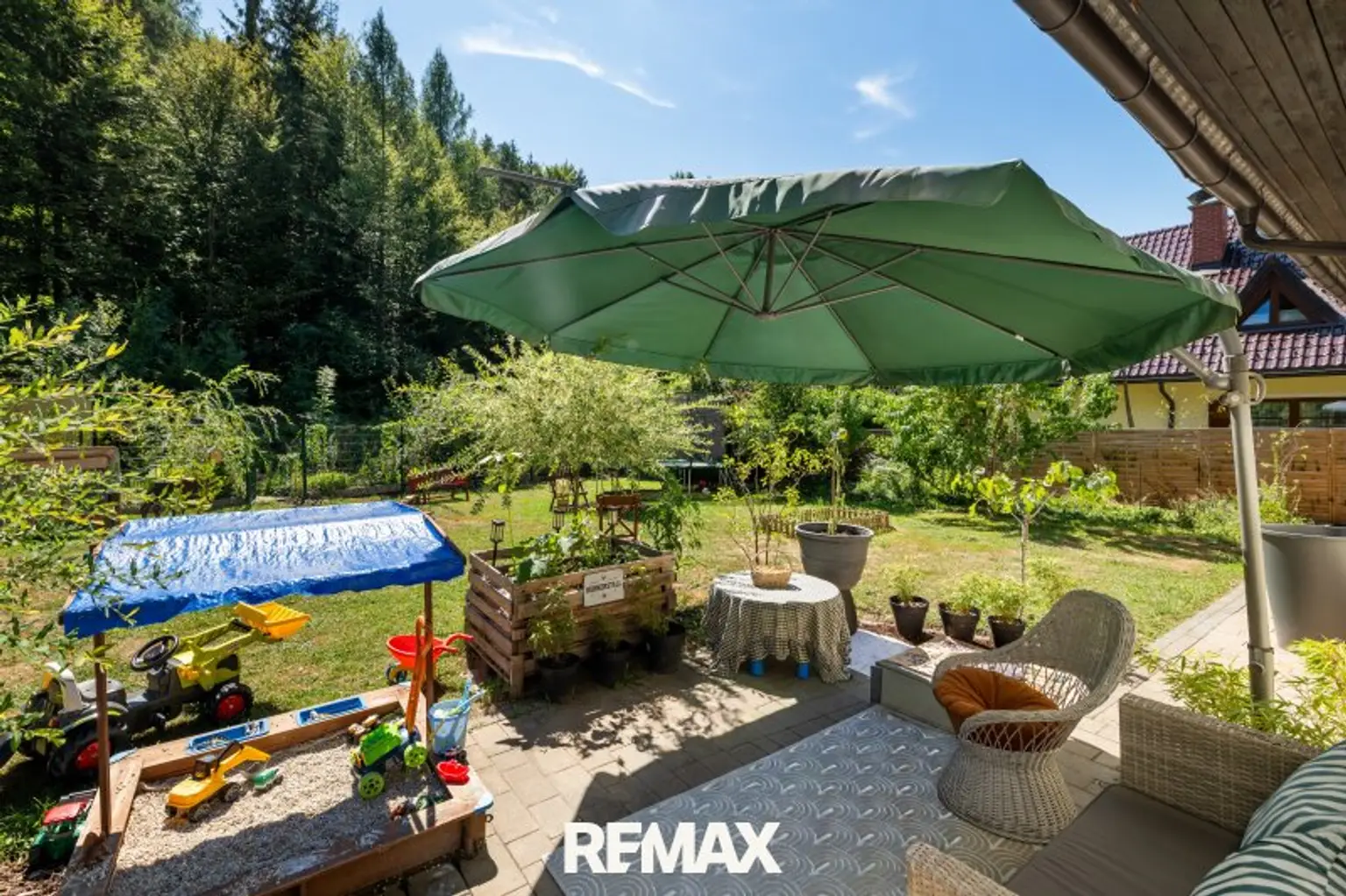 Blick in den Garten