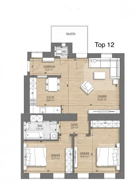 ROOF TOP WÄHRING! - TOLLE INVESTMENTMÖGLICHKEIT IM HERZEN DES 18. BEZIRKS!