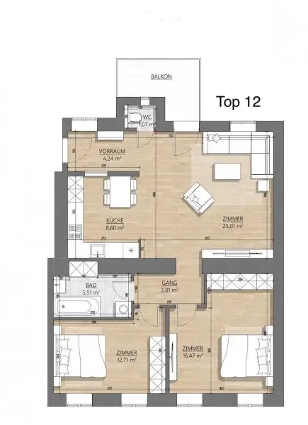 ROOF TOP WÄHRING! - TOLLE INVESTMENTMÖGLICHKEIT IM HERZEN DES 18. BEZIRKS!