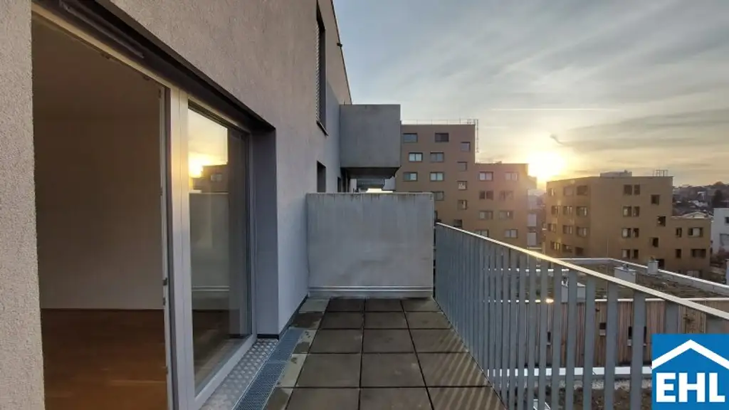 WOHNQUARTIER WILDGARTEN - 2-Zimmerwohnung mit westseitigem Balkon!
