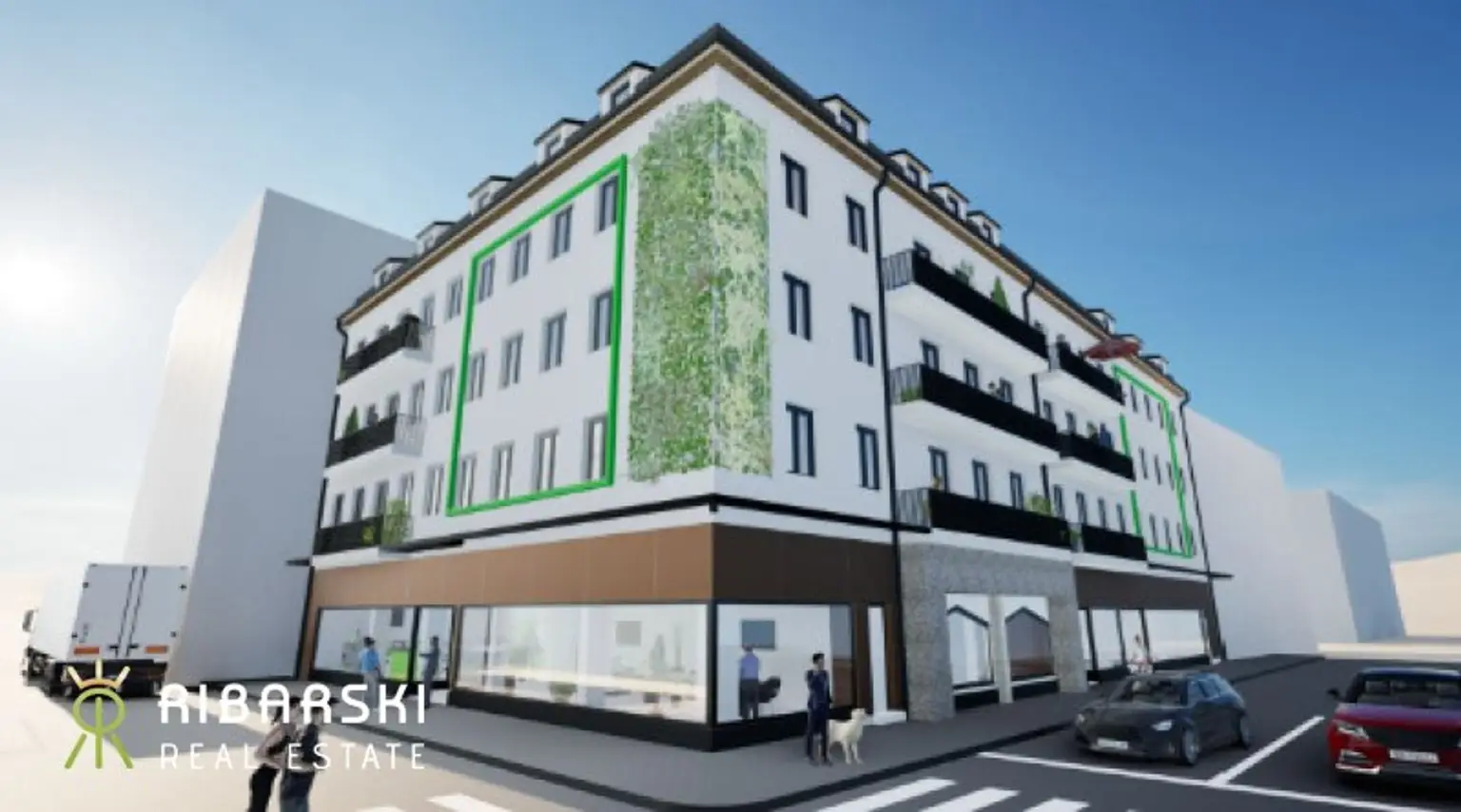 Hofseitige Wohnung mit Charme und separater Loggia nahe dem Hauptplatz - Thermische Sanierung beschlossen