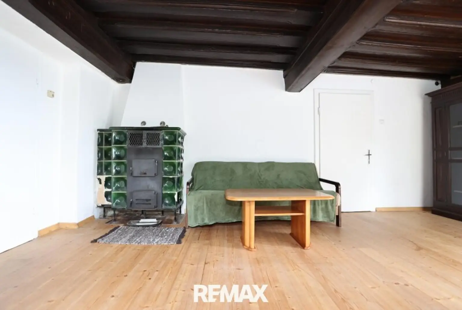 Wohnzimmer EG mit Kaminofen
