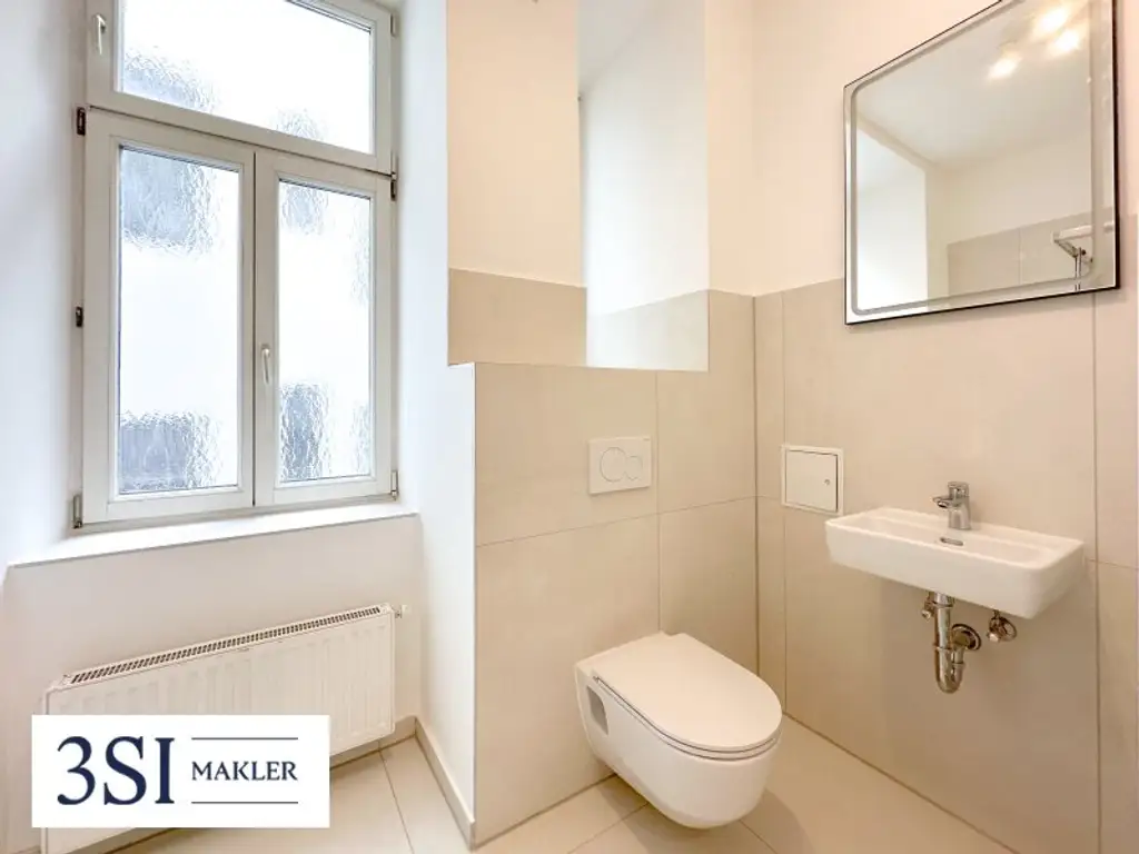 2-Zimmer-Wohnung in ruhiger Innenhoflage am Donaukanal