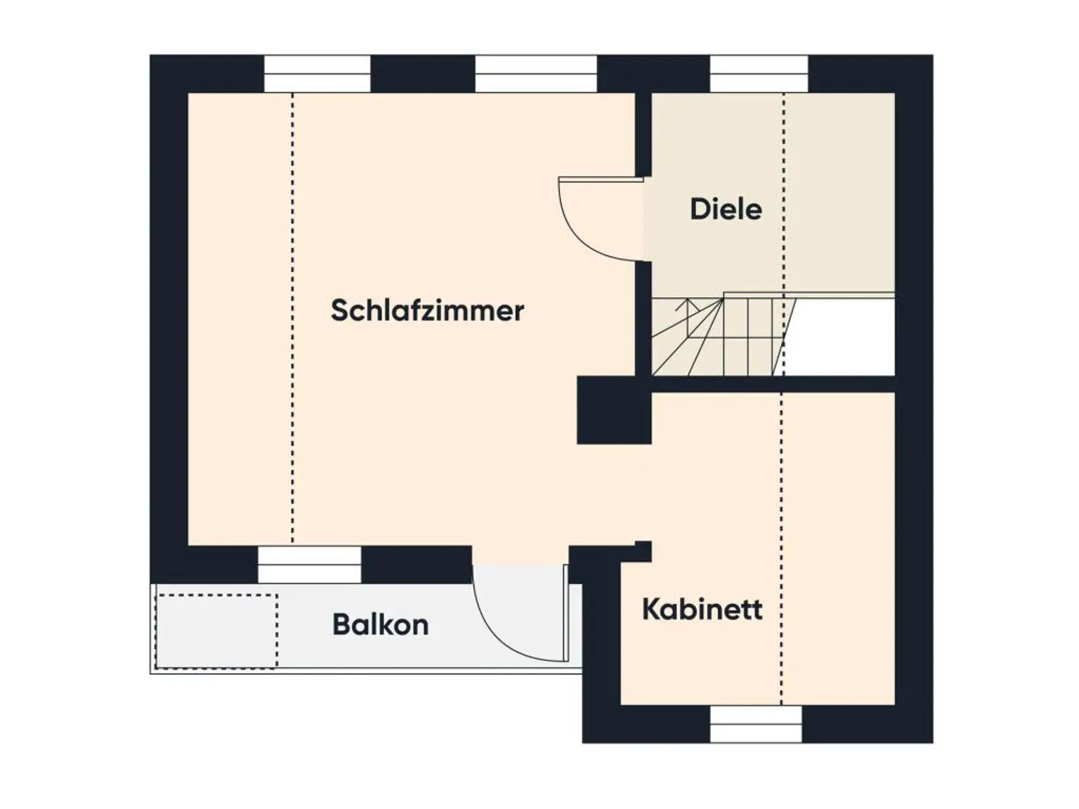 Grundriss ohne Maßstab|OG
