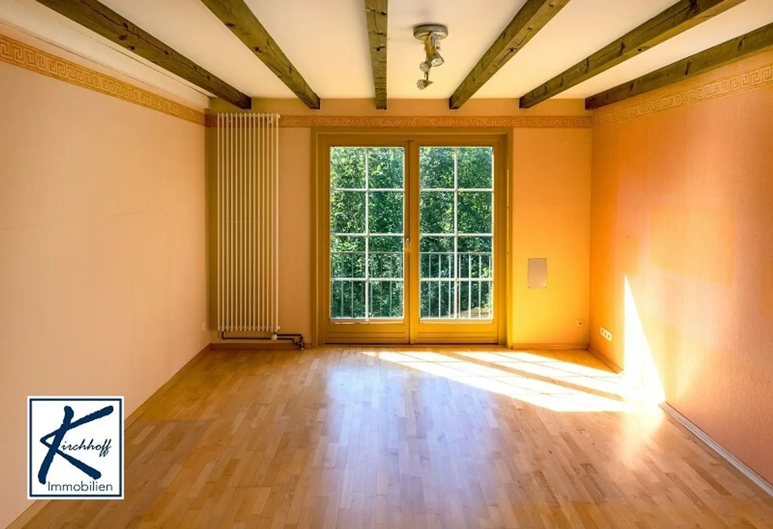 Schlafzimmer mit Ausblick