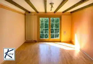 Schlafzimmer mit Ausblick