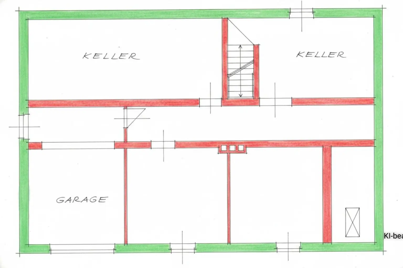 Grundriss Keller