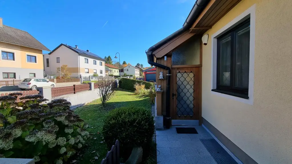 Einfamilienhaus mit Gartenidylle in St. Margarethen an der Sierning