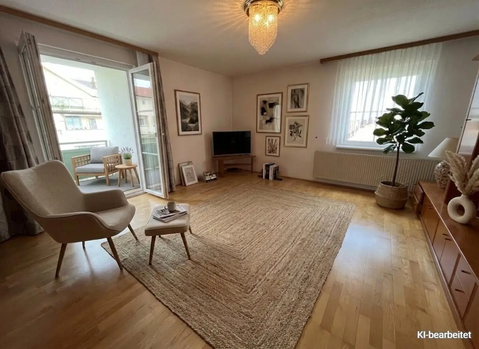 Wohnzimmer - KI-Visualisierung