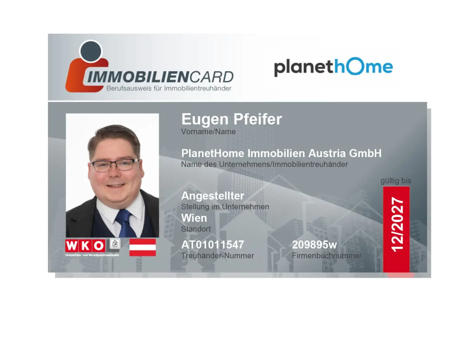 Immobiliencard