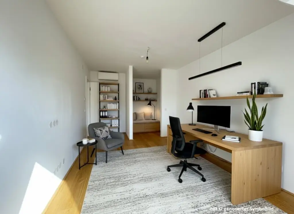 Stilvolle Dachgeschosswohnung mit außergewöhnlicher Dachterrasse in 1090 Wien