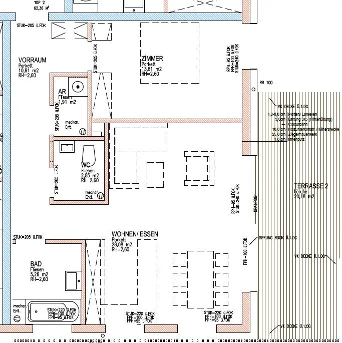 moderne 2-Zimmer-Wohnung im zentraler Lage