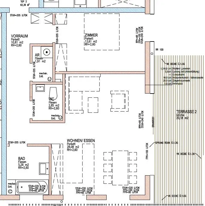moderne 2-Zimmer-Wohnung im zentraler Lage