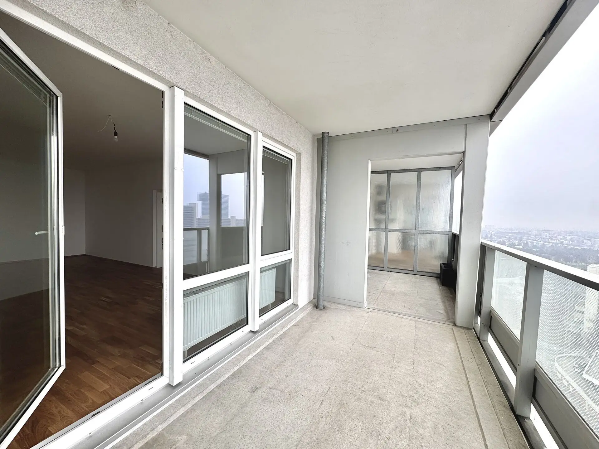 Loggia Bereich Wohnzimmer