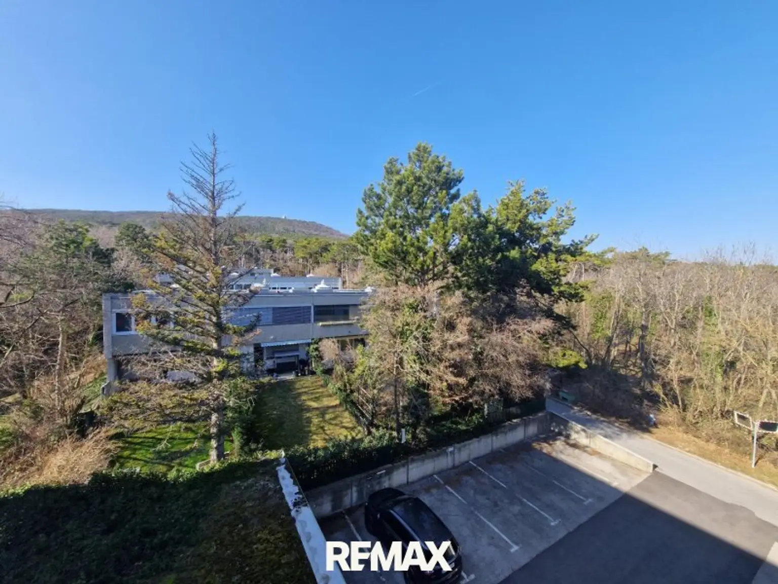 Aussicht Wohn- und Schlafzimmer