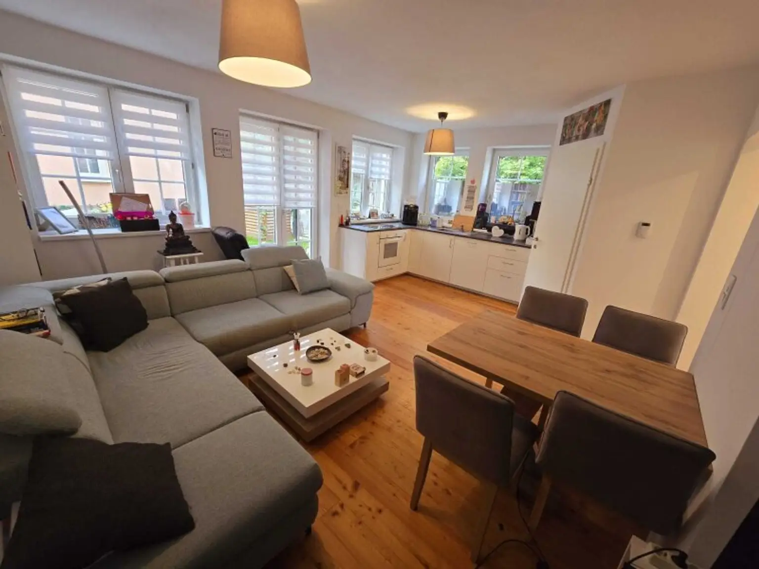 + Ideal für Jung und Alt + leicht leistbares, Neuwertiges und lichtudruchflutetes Reiheneckhaus in Guntersdorf: 3 Zimmer, Garten & Terrasse, Küche, 2 Bäder und 2 Abstellräume für 199.000 €! +