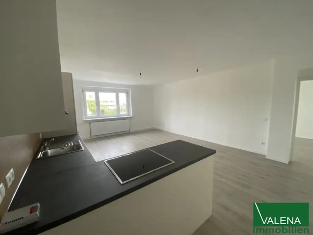 Wohnung mit 3 Schlafzimmern, Wohnküche in Bahnhofsnähe