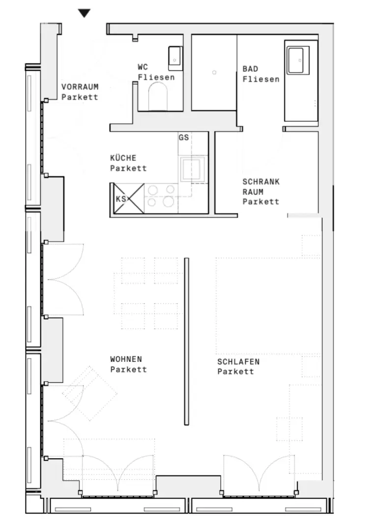DC-FLATS: High-End-Apartment bei der UNO-City!! ERSTBEZUG!!