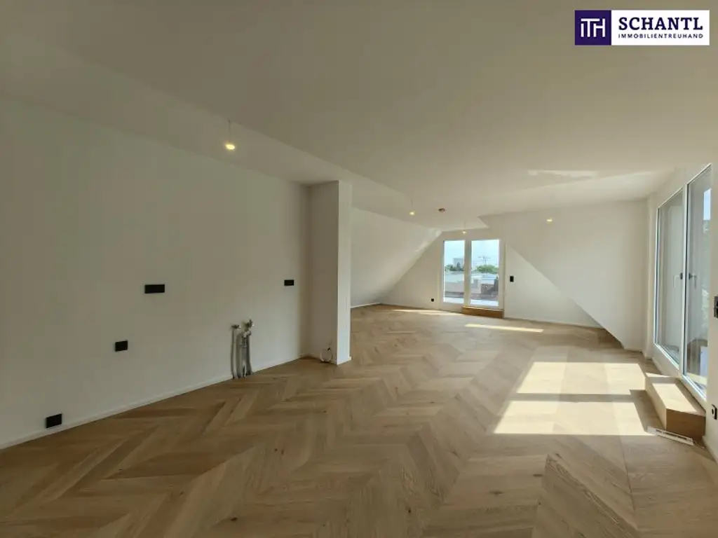 Modernes Penthouse mit 5!!! Sonnenterrassen *Erstbezug *Deckenkühlung *Wasser-Wasser-Wärmepumpe *geräumige Wohnküche *exklusive und stylische Ausstattung *schlüsselfertig