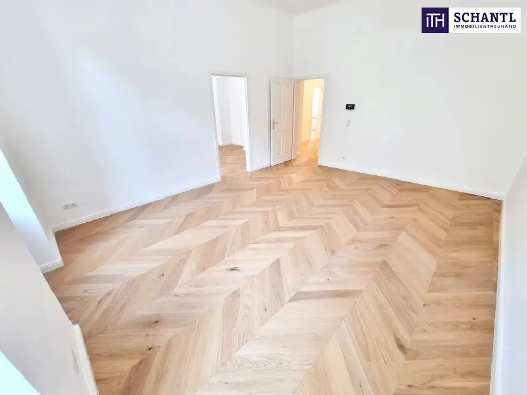 Mehr Stil pro Quadratmeter - Wohnen mit Fischgrätflair! Erstbezug + Traumhaft schönes Altbauhaus + Perfekte Infrastrukur und Anbindung + Neue Einbauküche! Jetzt zugreifen!