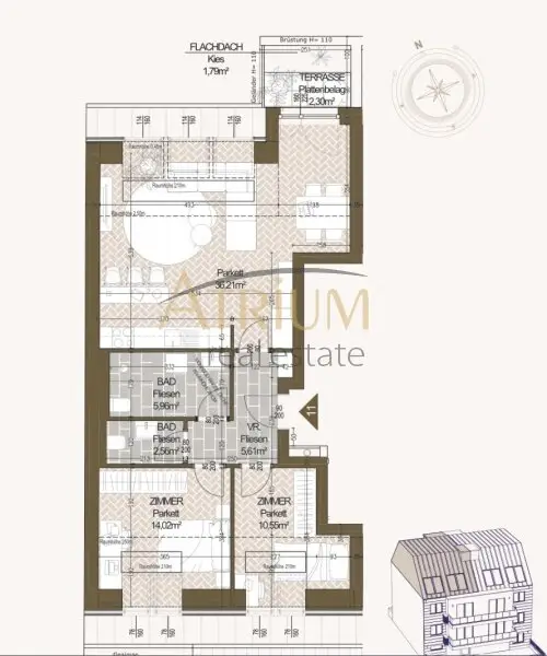 PROVISIONSFREIE - NEUBAUWOHNUNG mit Loggia-/Terrasse