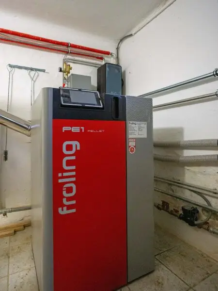 Froling Pellets-Zentralheizung