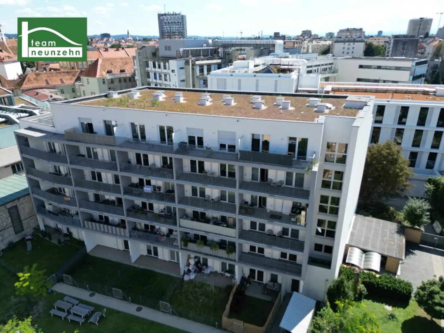 Erholung im grünen genießen. Wohnen in der Niesenbergergasse 14–16, 8020 Graz - JETZT ANFRAGEN