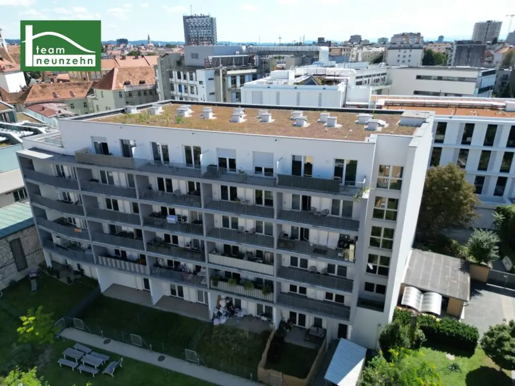 Erholung im grünen genießen. Wohnen in der Niesenbergergasse 14–16, 8020 Graz - JETZT ANFRAGEN