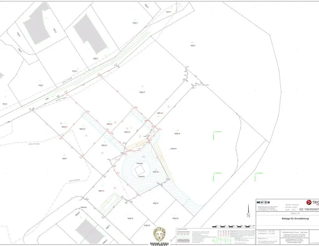 Wunderschöne, sonnige Bauparzelle (ca. 366 qm) für Ihr Einfamilienwohnhaus in Kramsach