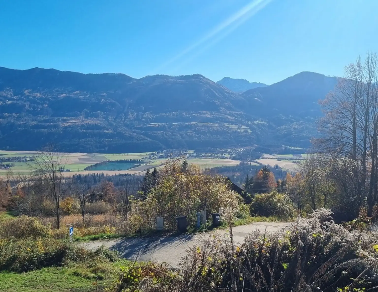 Baugrund - Blick ins Rosental-Kärnten - Hanglage