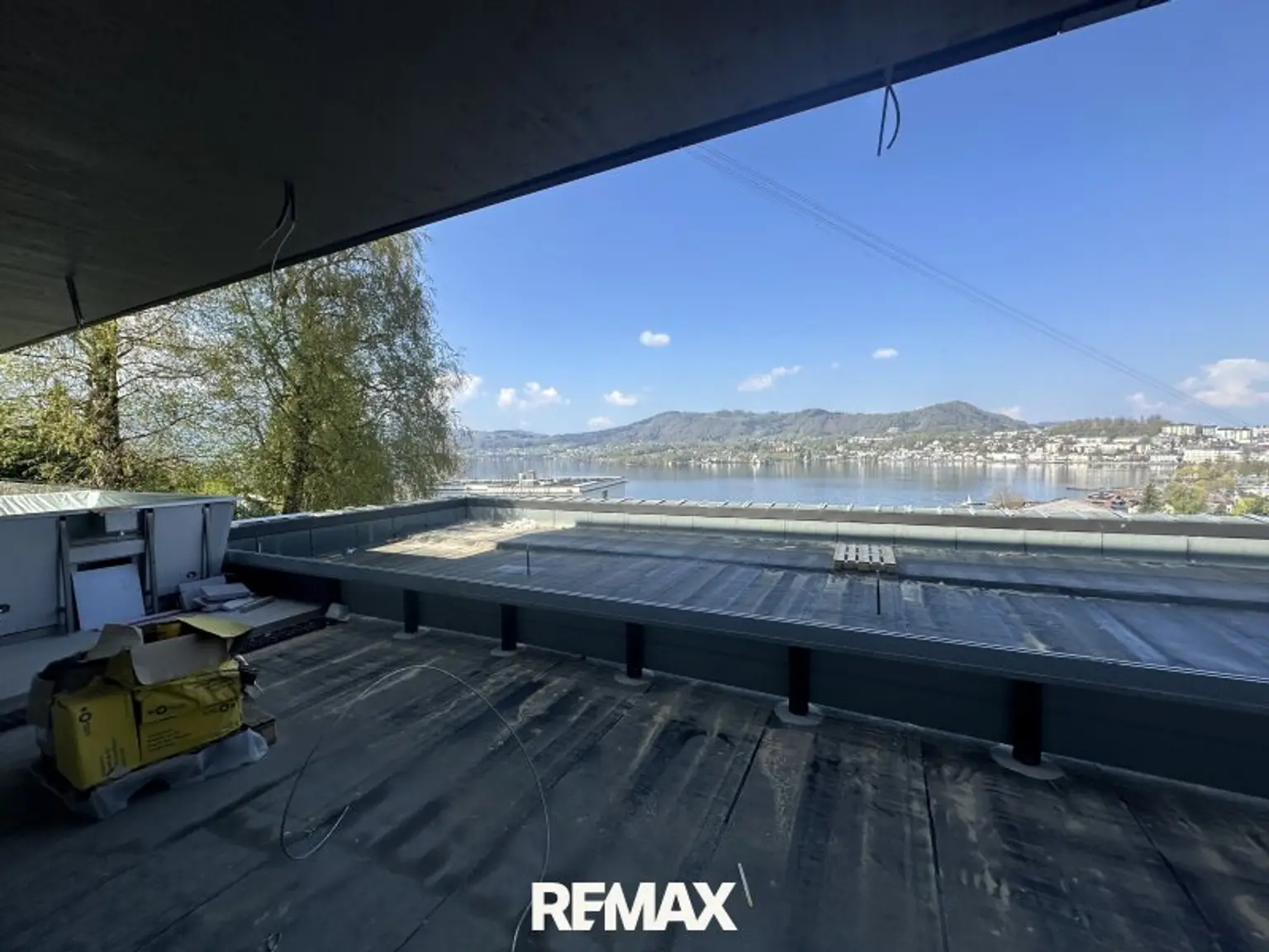 Ausblick vom Haus
