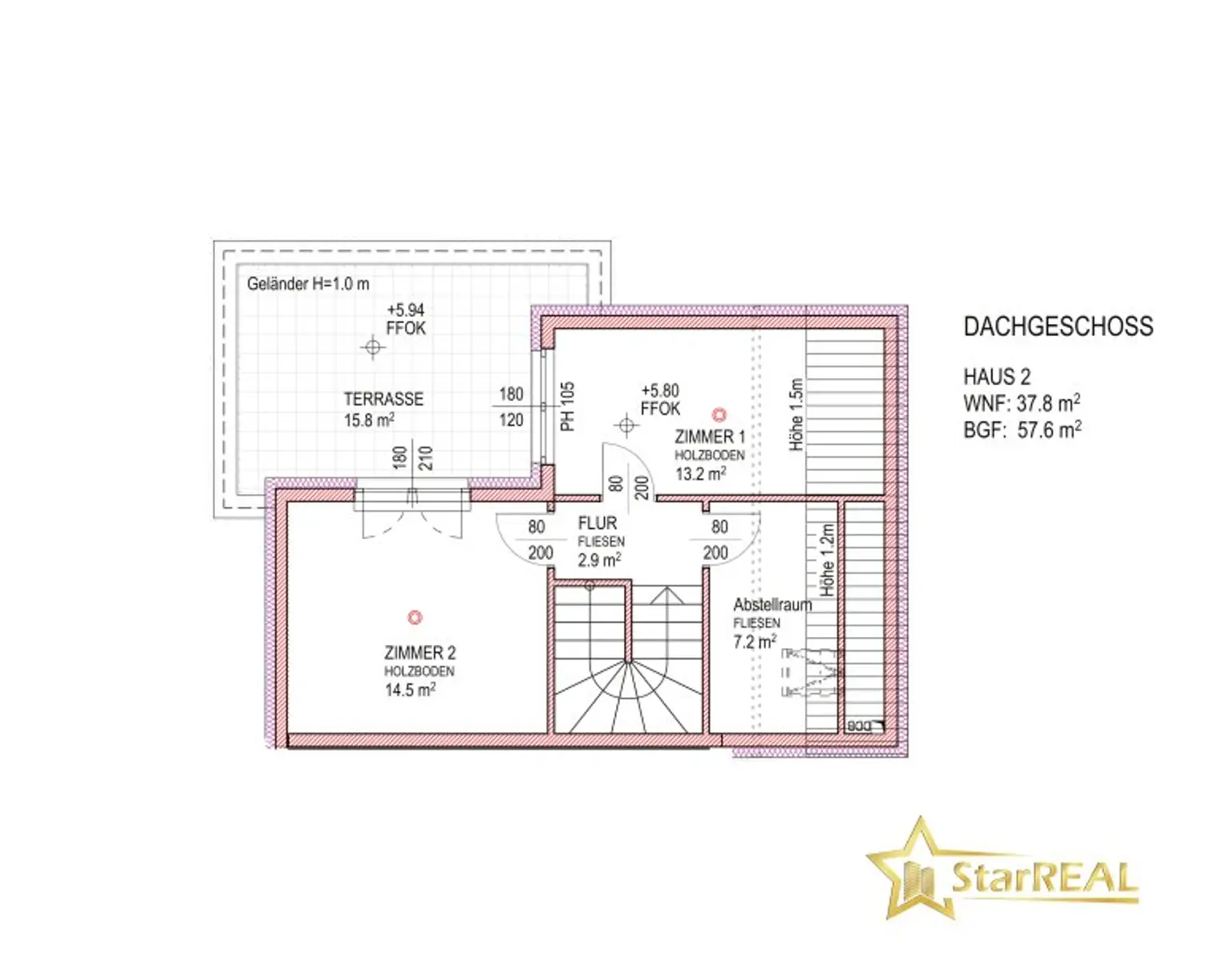 Plan Dachgeschoss