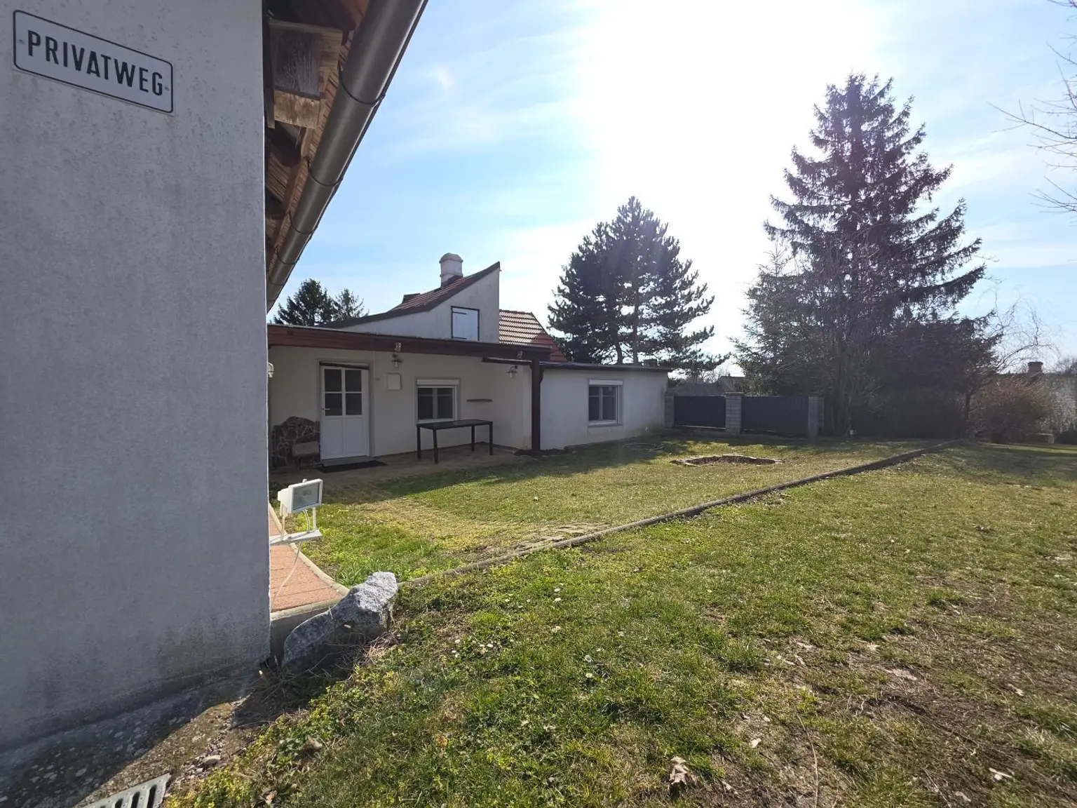 Blick vom Garten