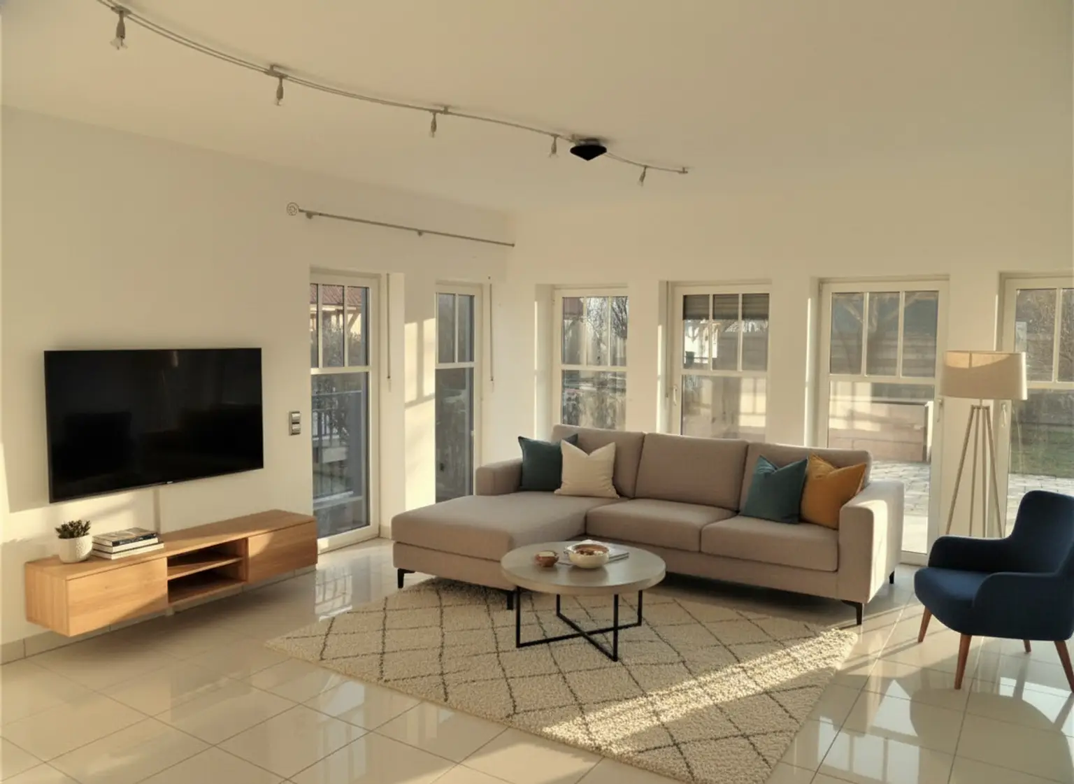 Wohnbereich: KI generiert Einrichtung