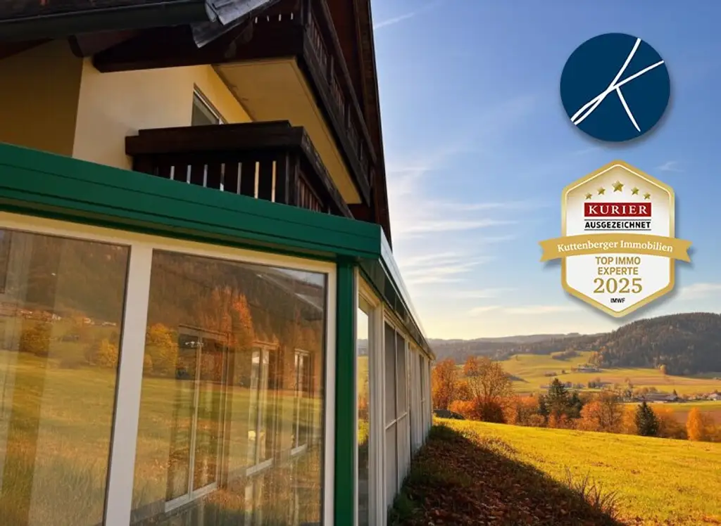 Großzügiges Landhaus in herrlicher Grünruhelage! Feriendomizil mit viel Platz zum Wohnen, Arbeiten und Entspannen!